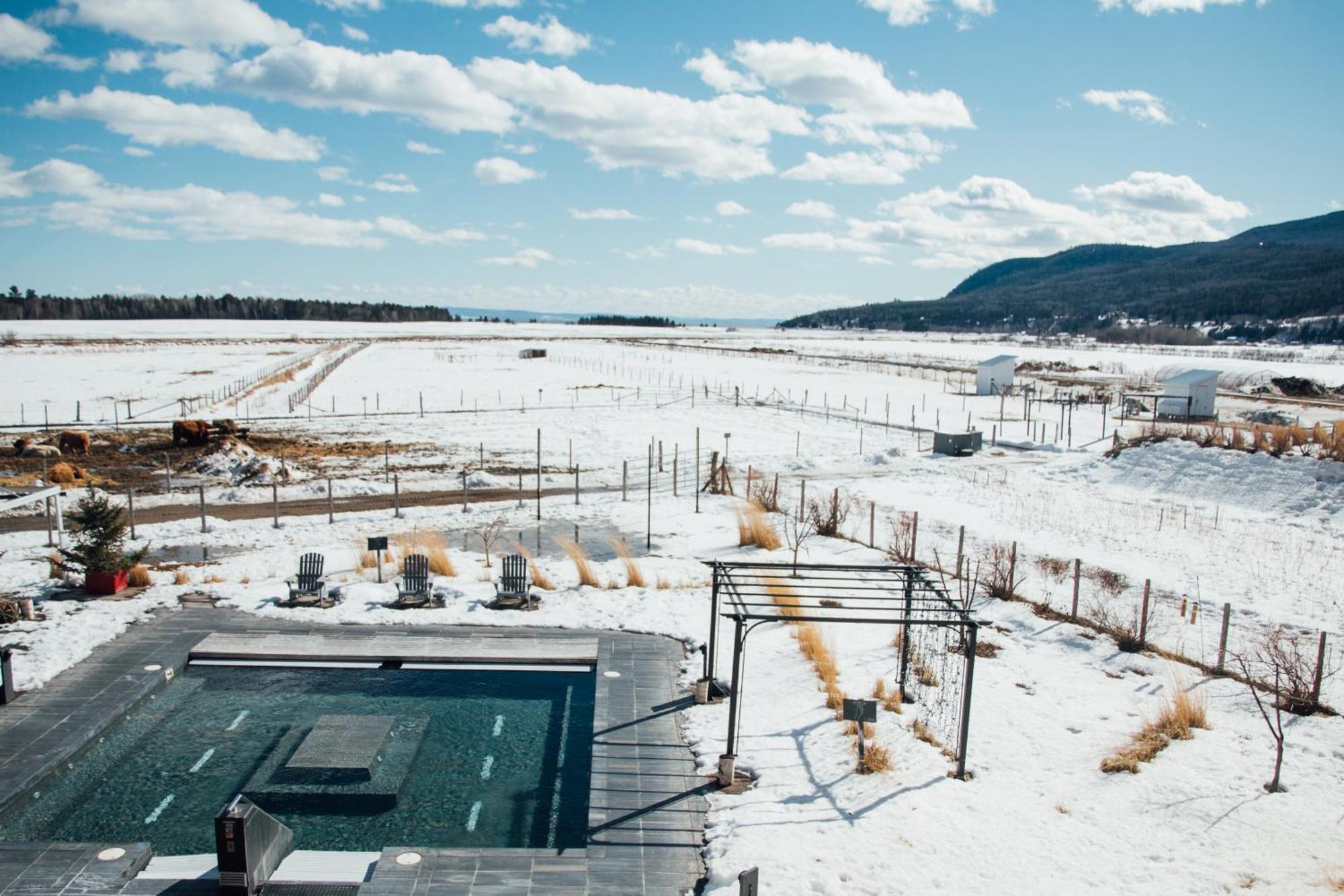 Hotel & Spa Le Germain Charlevoix Baie-Saint-Paul Exterior foto